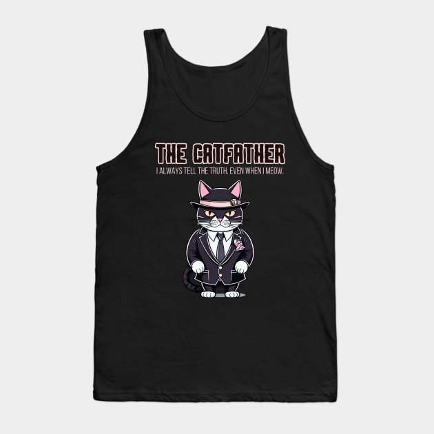The Catfather tells the truth Tank Top by Apalachin